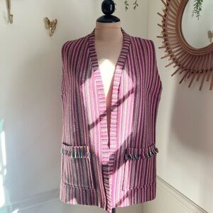 Vintage John Molloy Tweed Irish Wool Knit‎ Vest